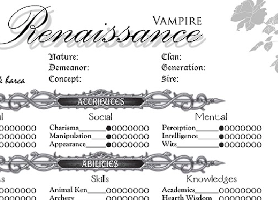 Vampire: Renaissance CS